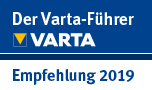 Der Varta Führer Empfehlung 2019